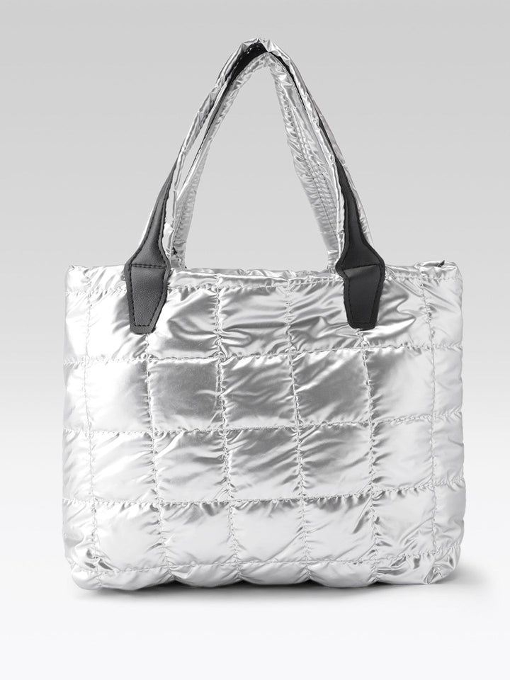 DressBerry Quilted Shopper Handheld Bag
