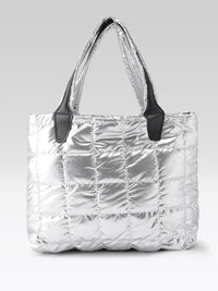 DressBerry Quilted Shopper Handheld Bag
