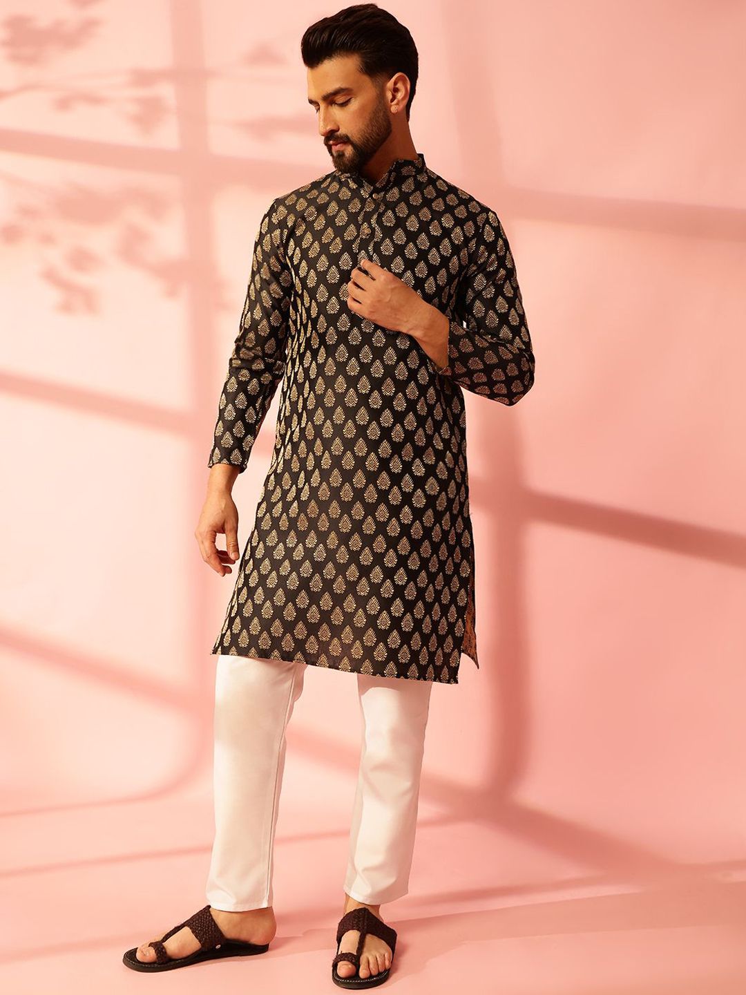 Anouk Men Regular Kurta with Pyjamas