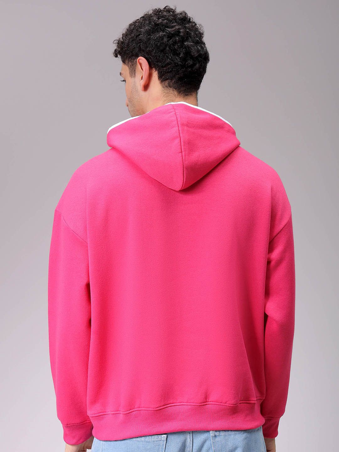 The Indian Garage Co Men Printed Hooded Sweatshirt