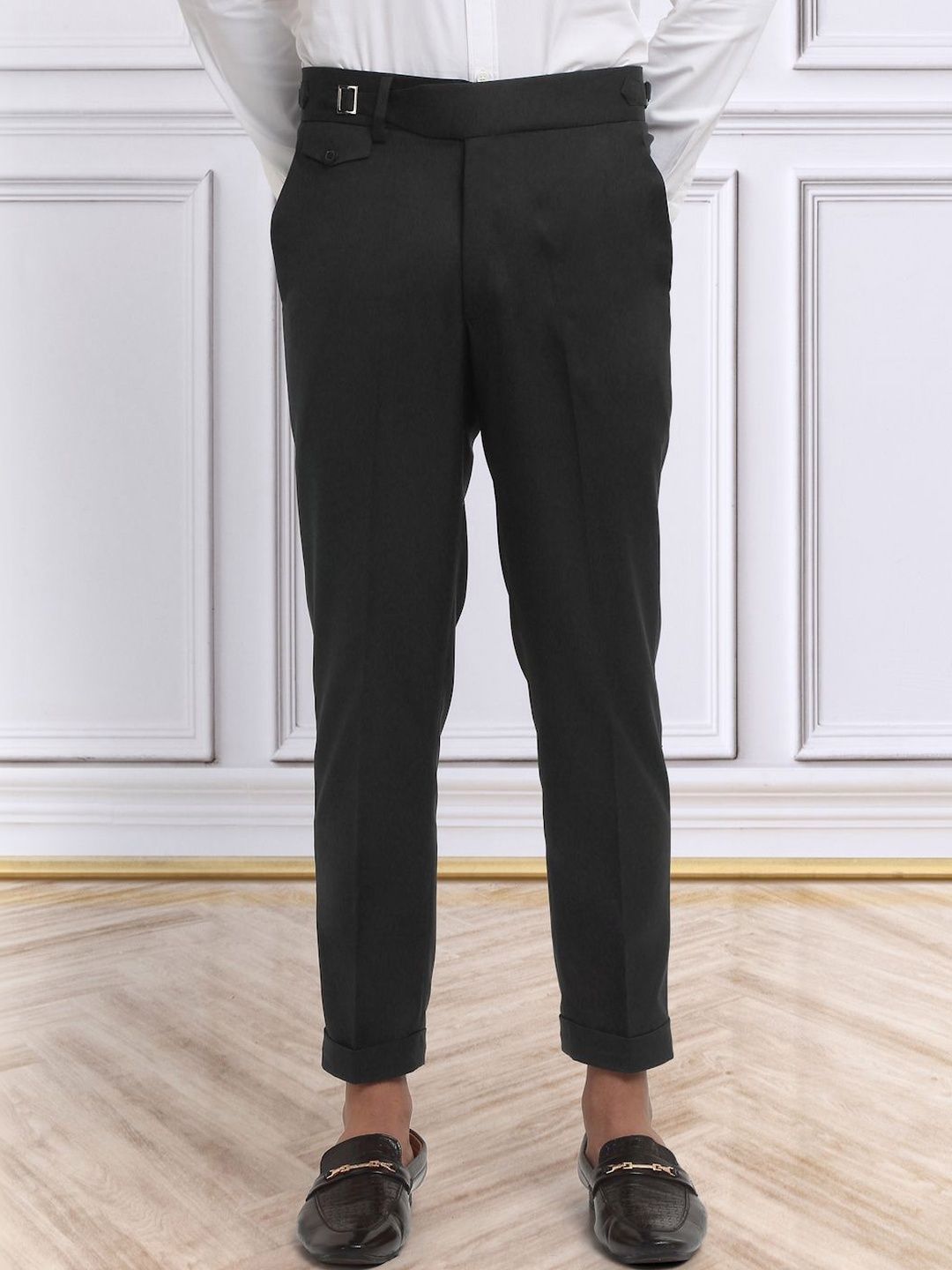Moda Rapido Men Slim Fit Easy Wash Trousers