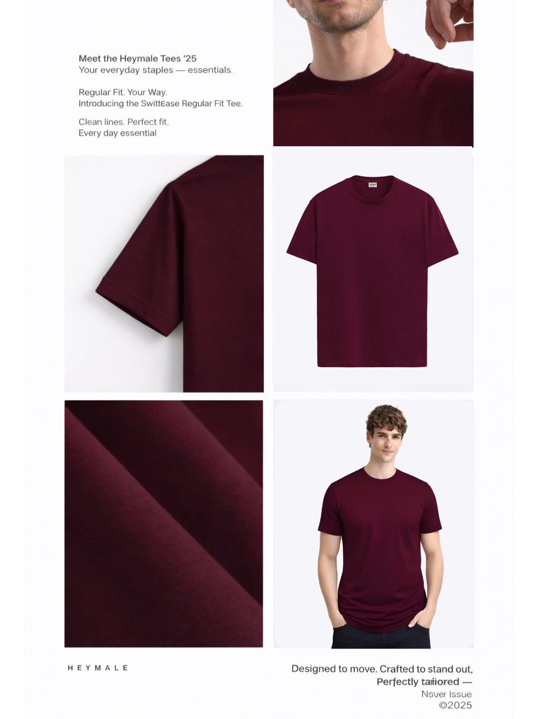 ADRO Men Typography Printed T-shirt