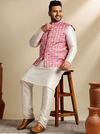 Jaket Nehru Printed SOJANYA PLUS