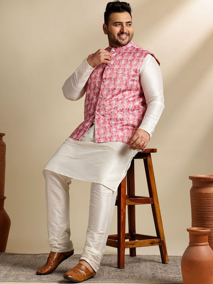 Jaket Nehru Printed SOJANYA PLUS