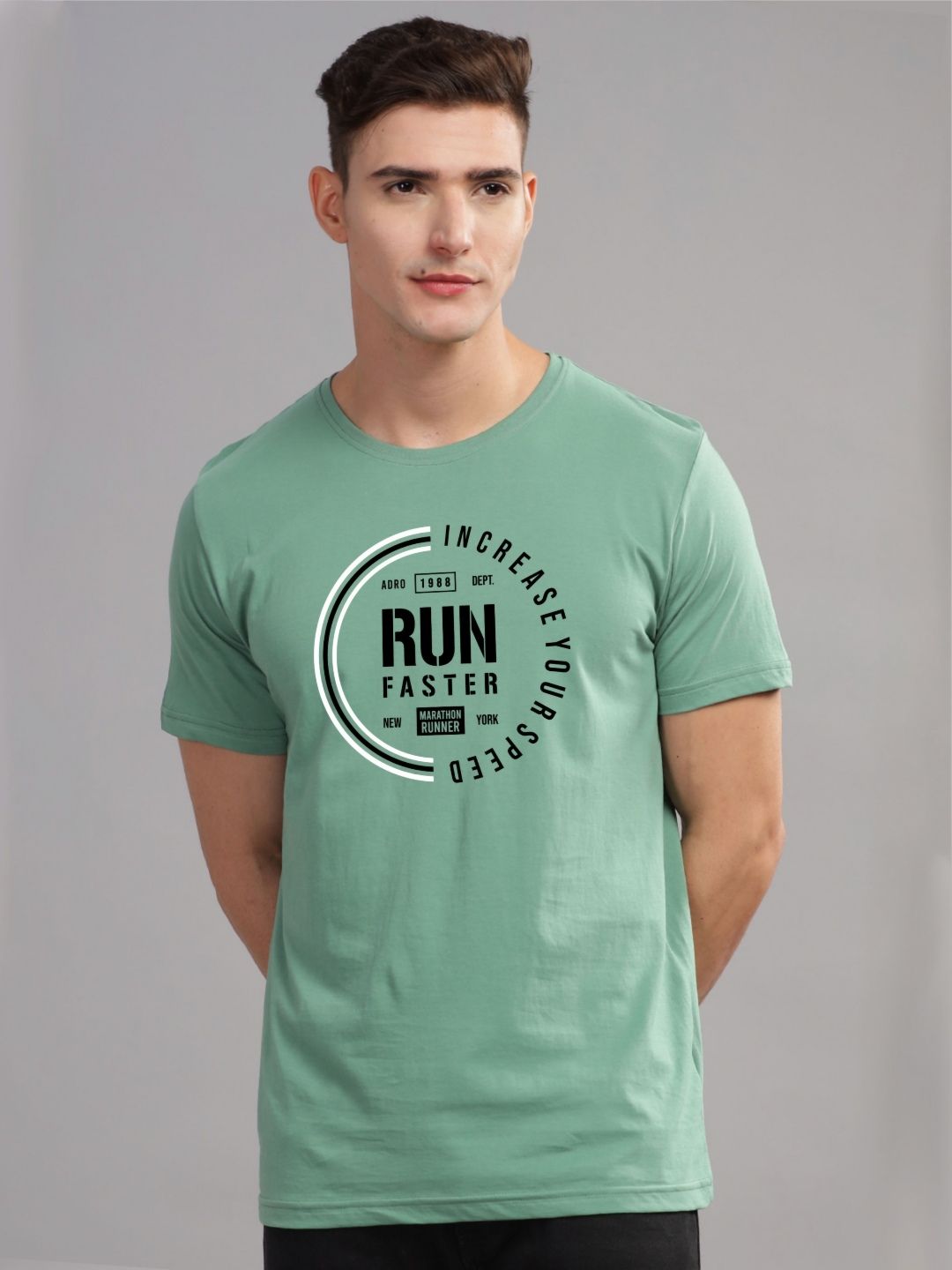 ADRO Men Printed T-shirt