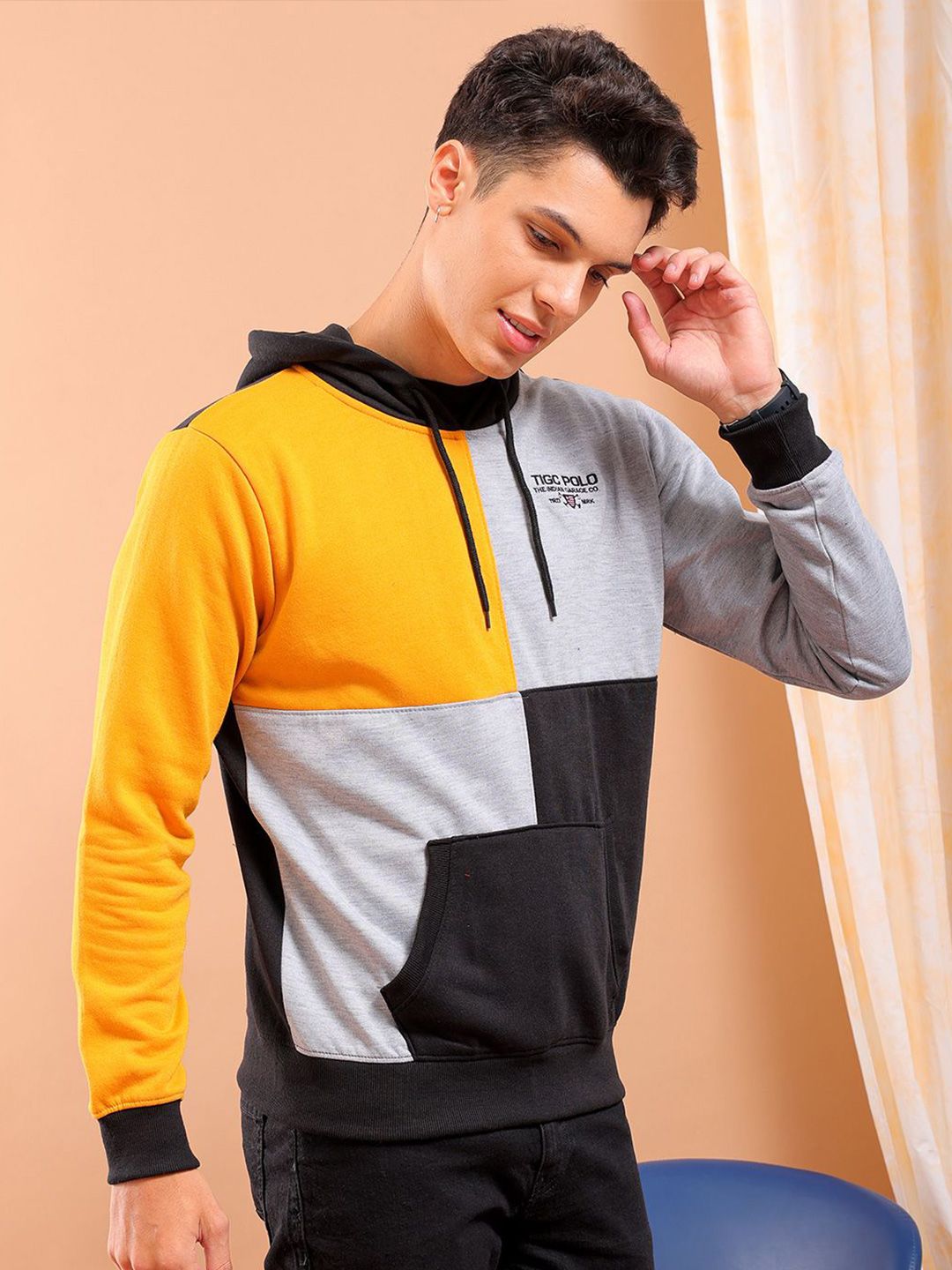 The Indian Garage Co Men Hooded Sweatshirt