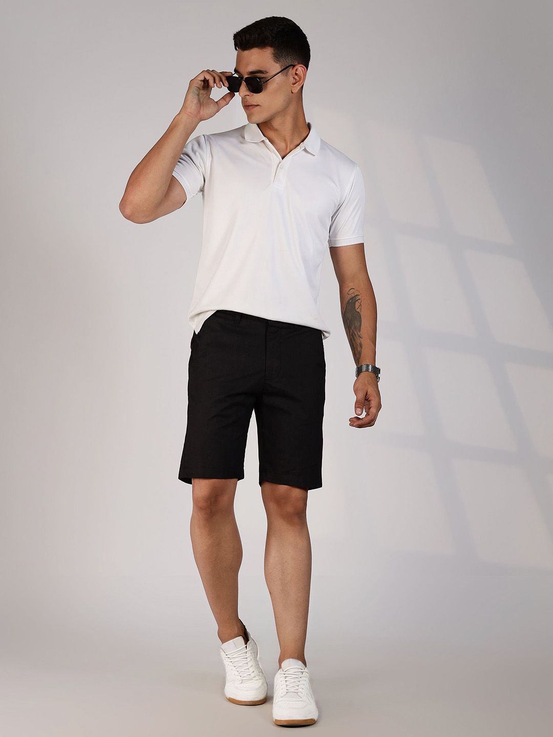 Thomas Scott Men Cotton Slim Fit Outdoor Chino Shorts