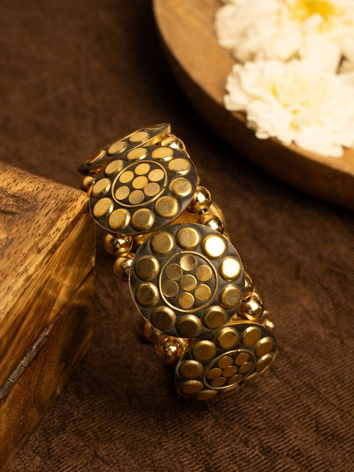PANASH Gold-Plated Bangle-Style Bracelet