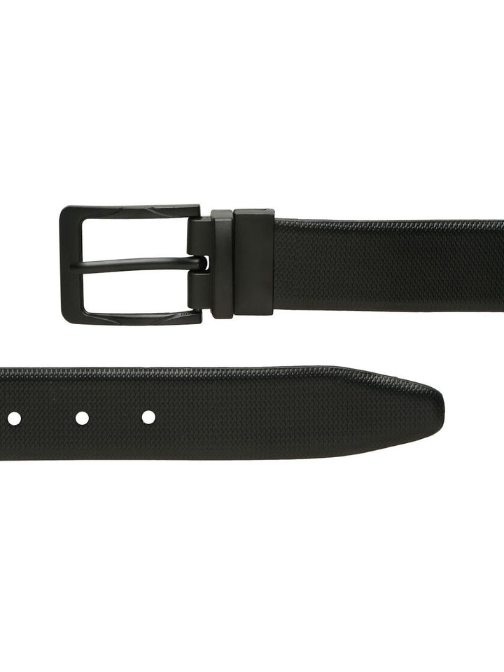 Teakwood Leathers Men Textured Leather Formal Belt
