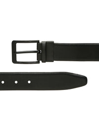 Teakwood Leathers Men Textured Leather Formal Belt