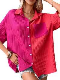 DressBerry Women Striped Extended Sleeves Shirt Style Top