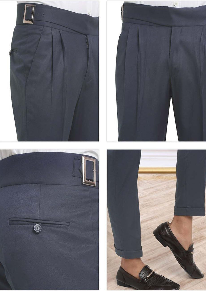 Seluar Gurkha KLOTTHE Lelaki Cotton Solid Slim Fit