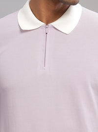 ADRO Men Lavender Cotton Tshirts