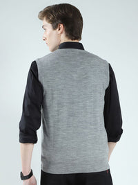Monte Carlo Men V-Neck Woollen Sweater Vest