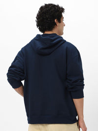 Urbano Fashion Men's Cotton Solid Oversized Hooded Neck Sweatshirt