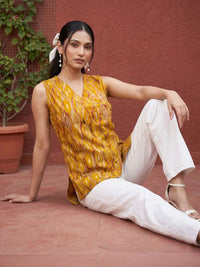Mamicha Print Cotton Top