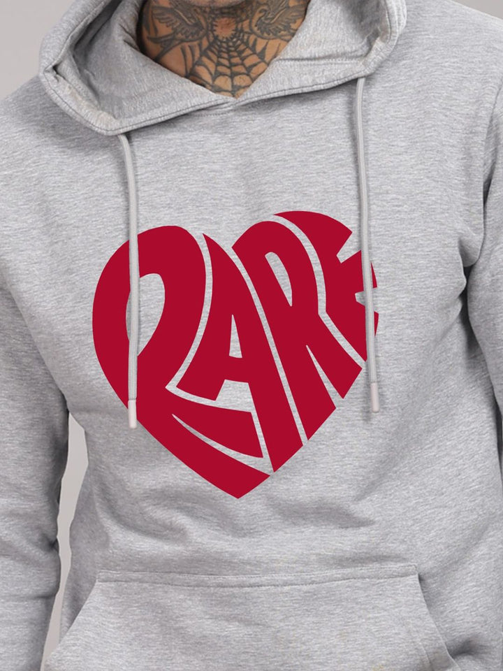 ADRO Lelaki Lengan Panjang Grafik Bercetak Sweatshirt Bertudung