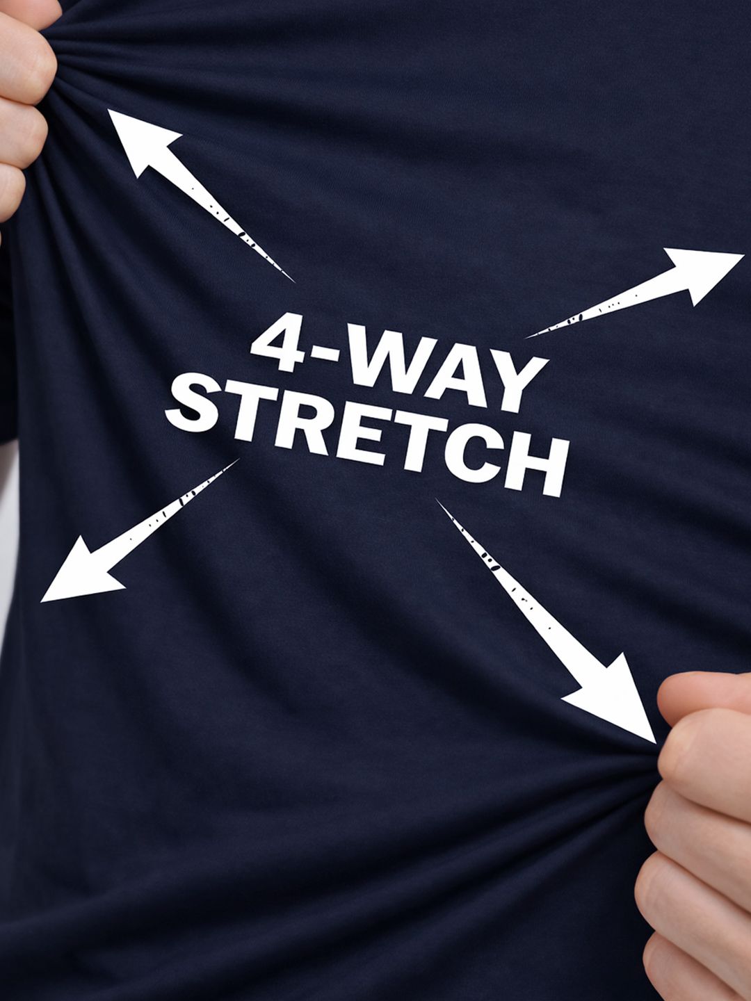 T-shirt Bercetak Logo Jenama ADRO Lelaki