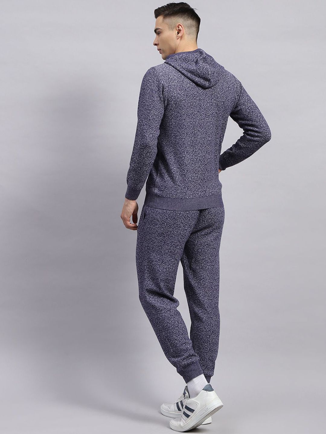 Monte Carlo Men Mid-Rise Long Sleeves Hooded Neck Tracksuit