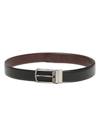 Teakwood Leathers Men Textured Leather Reversible Formal Belt
