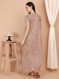 Sweet Dreams Printed Maxi Nightdress