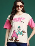 DressBerry Women Printed Pure Cotton T-shirt
