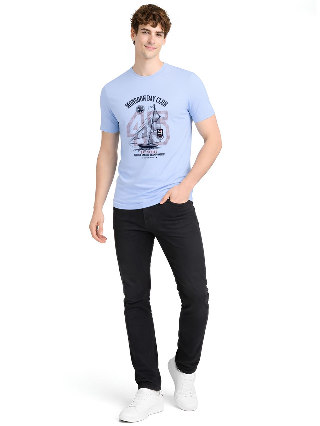 ADRO Men Printed T-shirt