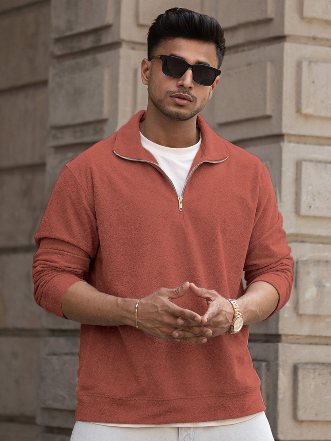 Powerlook Men Polo Collar T-shirt