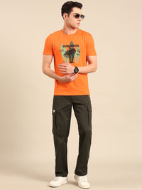 Being Human Printed Pure Cotton T-shirt