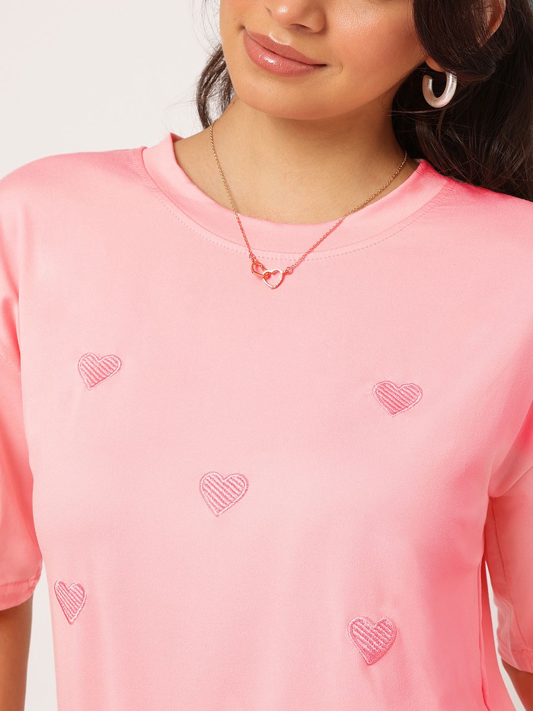 DressBerry Barbie Essence Embroidered T-shirt
