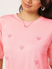 DressBerry Barbie Essence Embroidered T-shirt