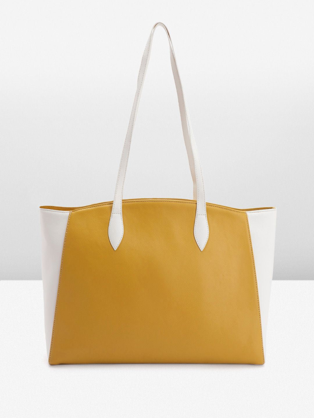 DressBerry Colourblocked Structured Shoulder Bag