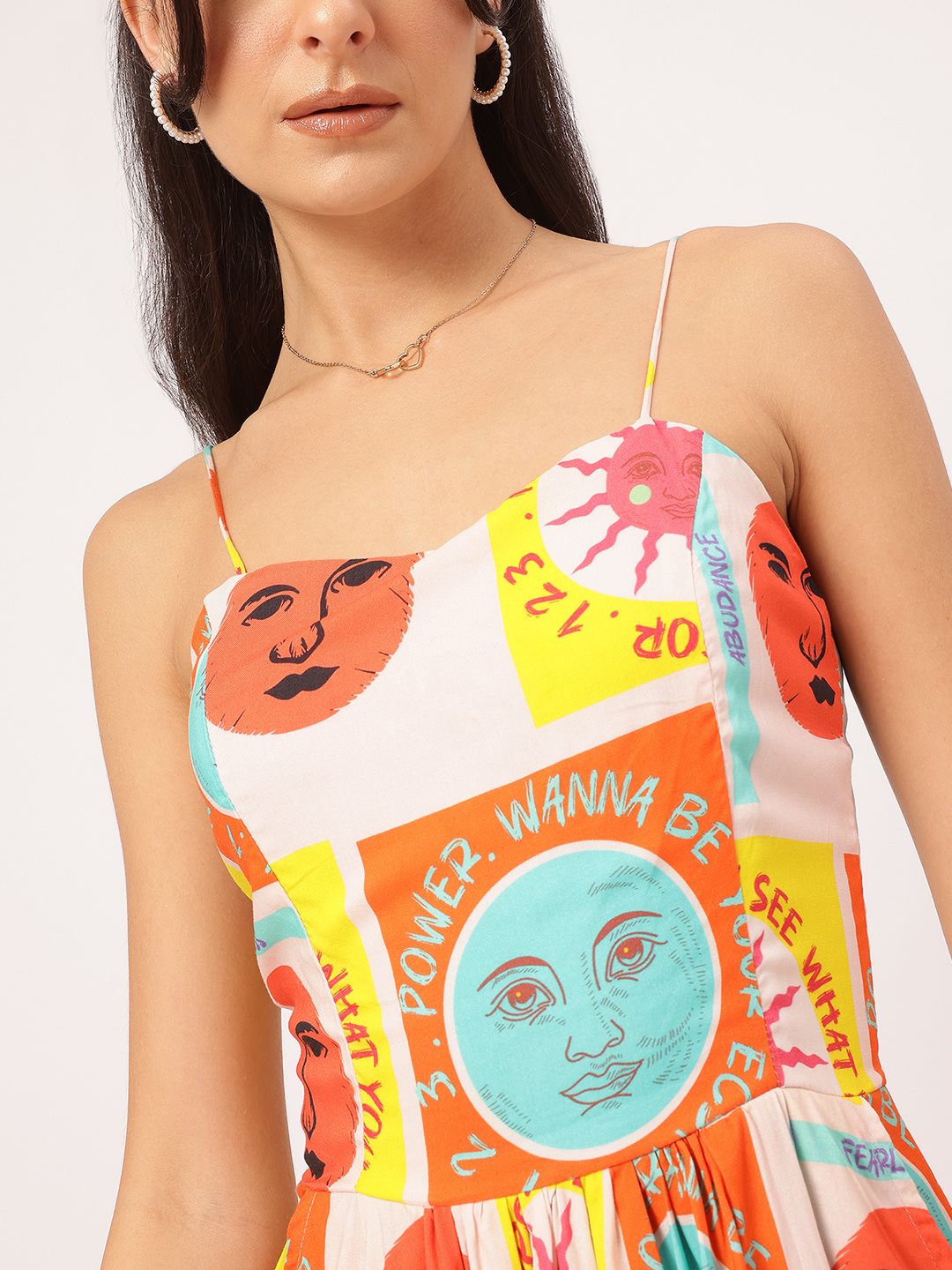 DressBerry Blooming Ahead Floral Print Strappy Mini A-line Dress