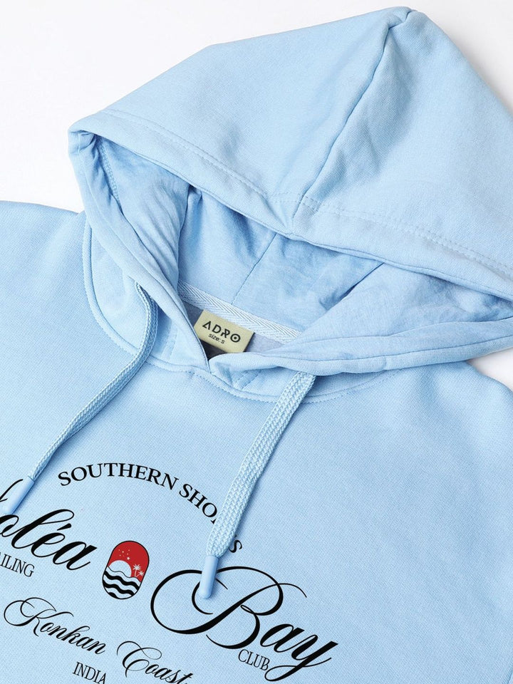 Adro Southern Shores Solea Bay 320 GSM Fleece Printed Graphic Hoodie