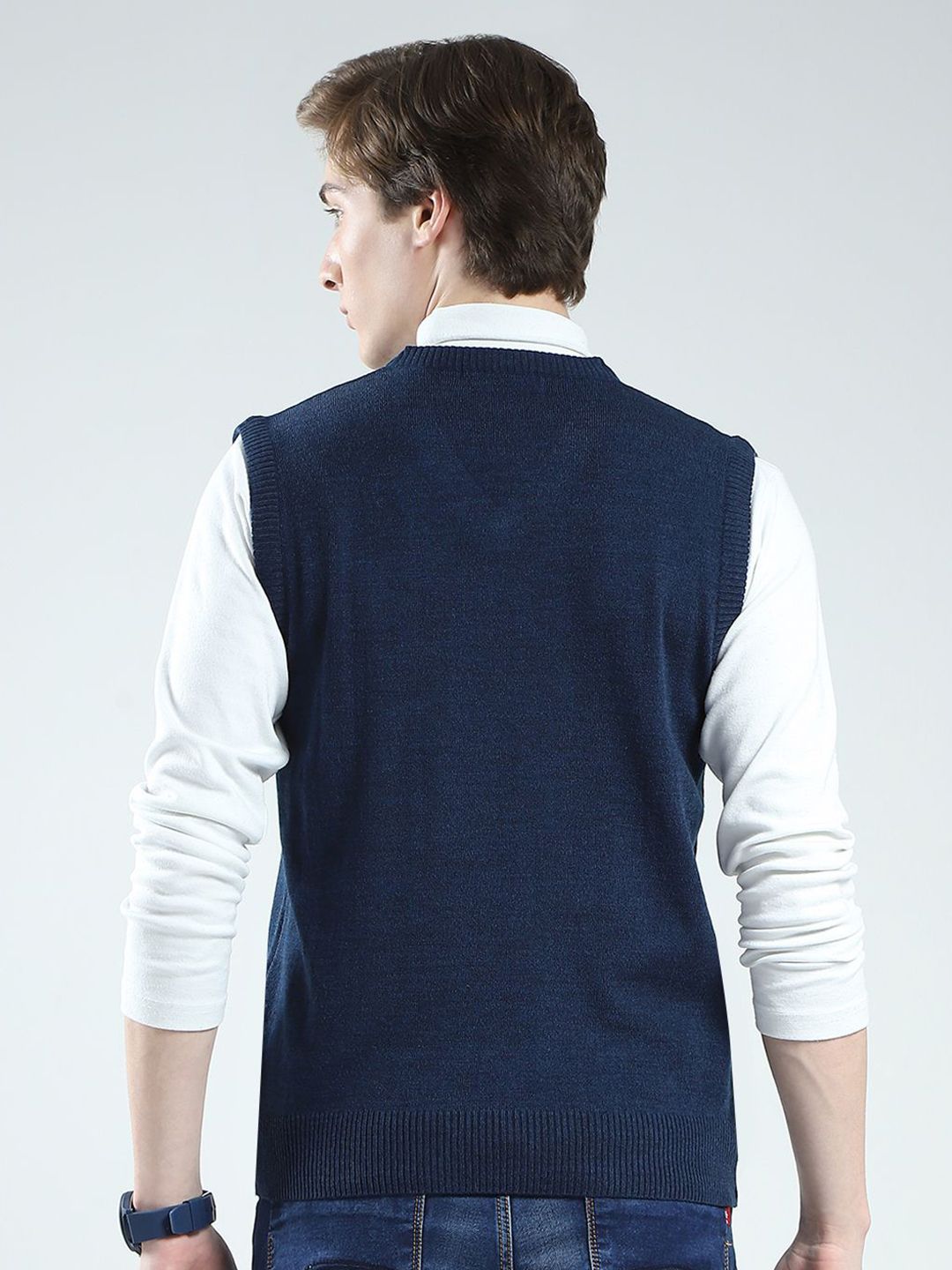Monte Carlo Men Woollen Sweater Vest