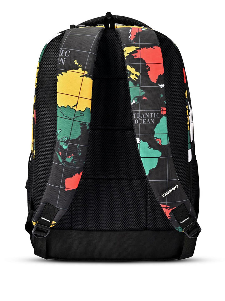 Gear Unisex Globe Printed Backpack