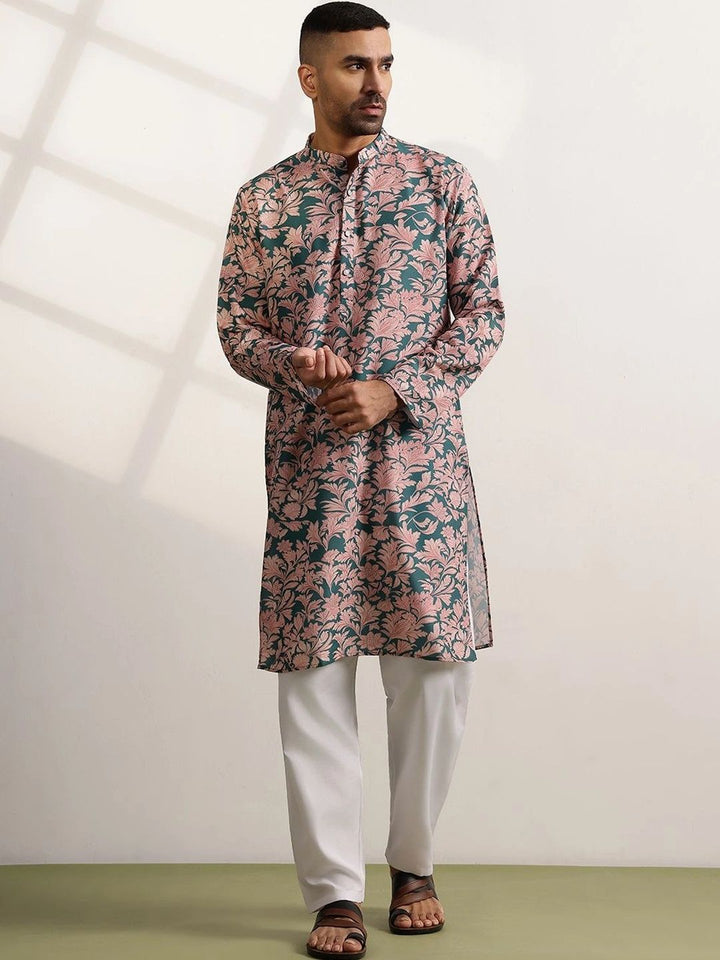 Anouk Men Floral Printed Floral Kurta