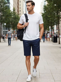 ADRO Short Sleeves Cotton Regular Fit T-shirt