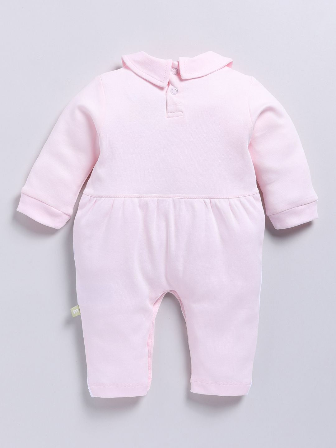 Moms Love Infant Boys Printed Pure Cotton Party Romper