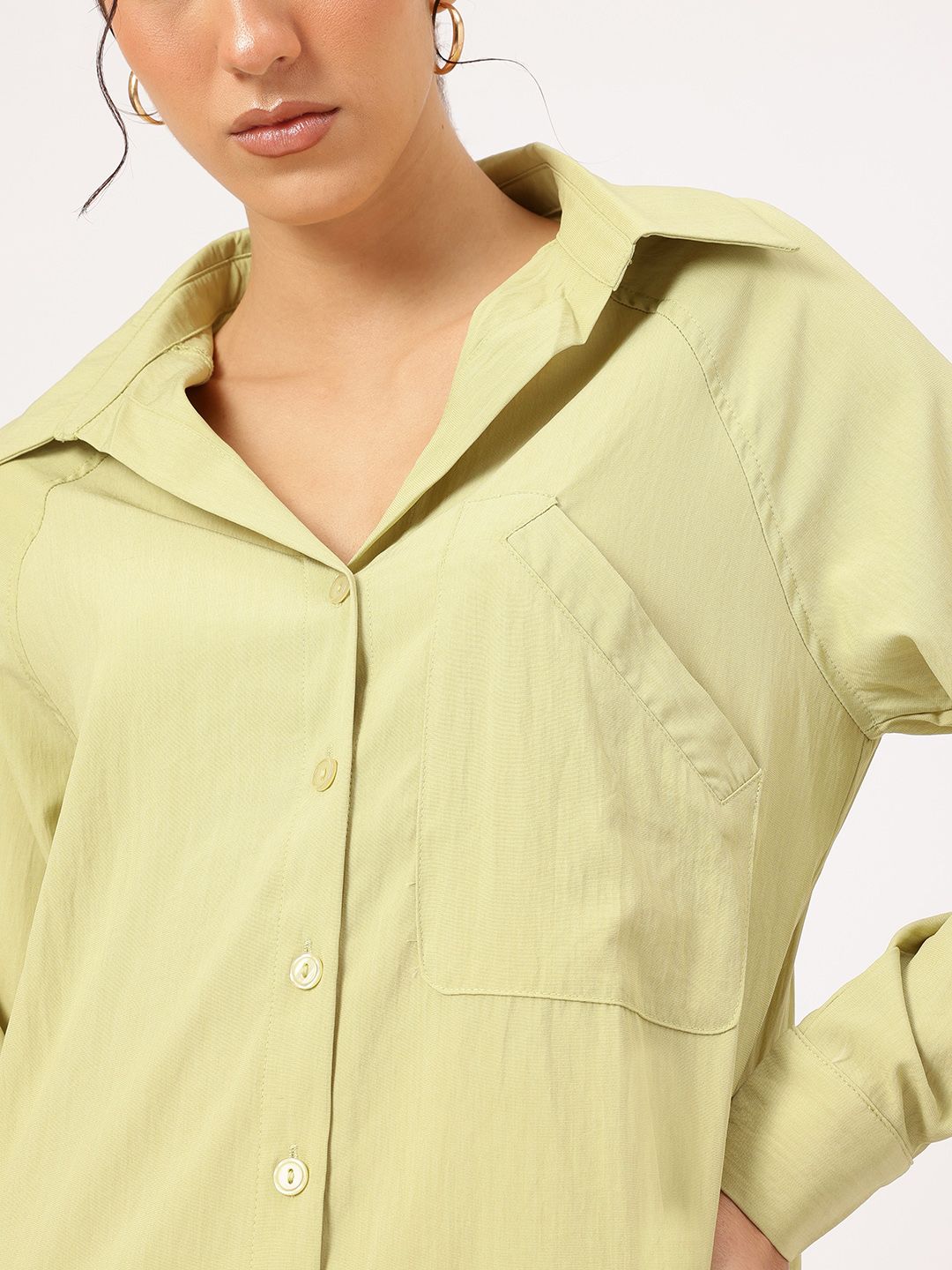 DressBerry Warm Whispers Longline Shirt
