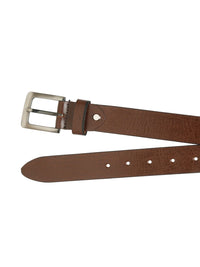 Teakwood Leathers Men Textured Leather Belt