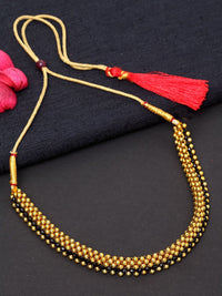 Anouk Gold-Plated Choker Statement Necklace