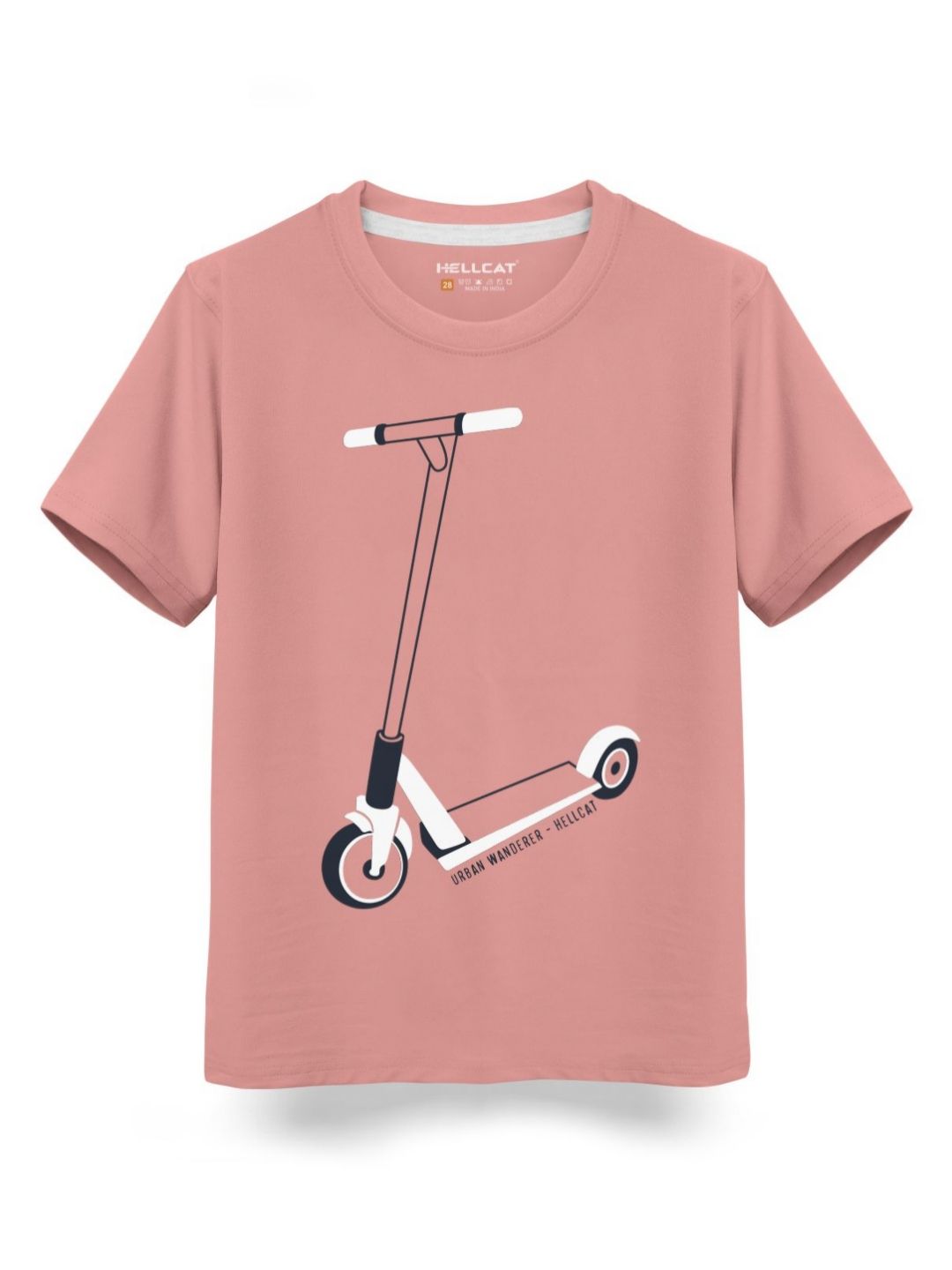 HELLCAT Boys Typography 3 Printed T-shirt