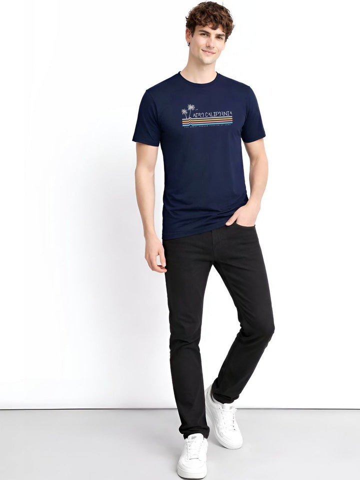 ADRO Men Printed T-shirt