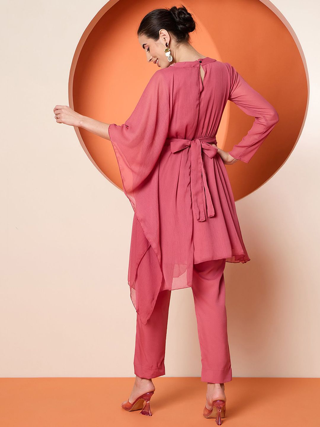 Antheaa Embellished Tunic & Trouser Co-Ords
