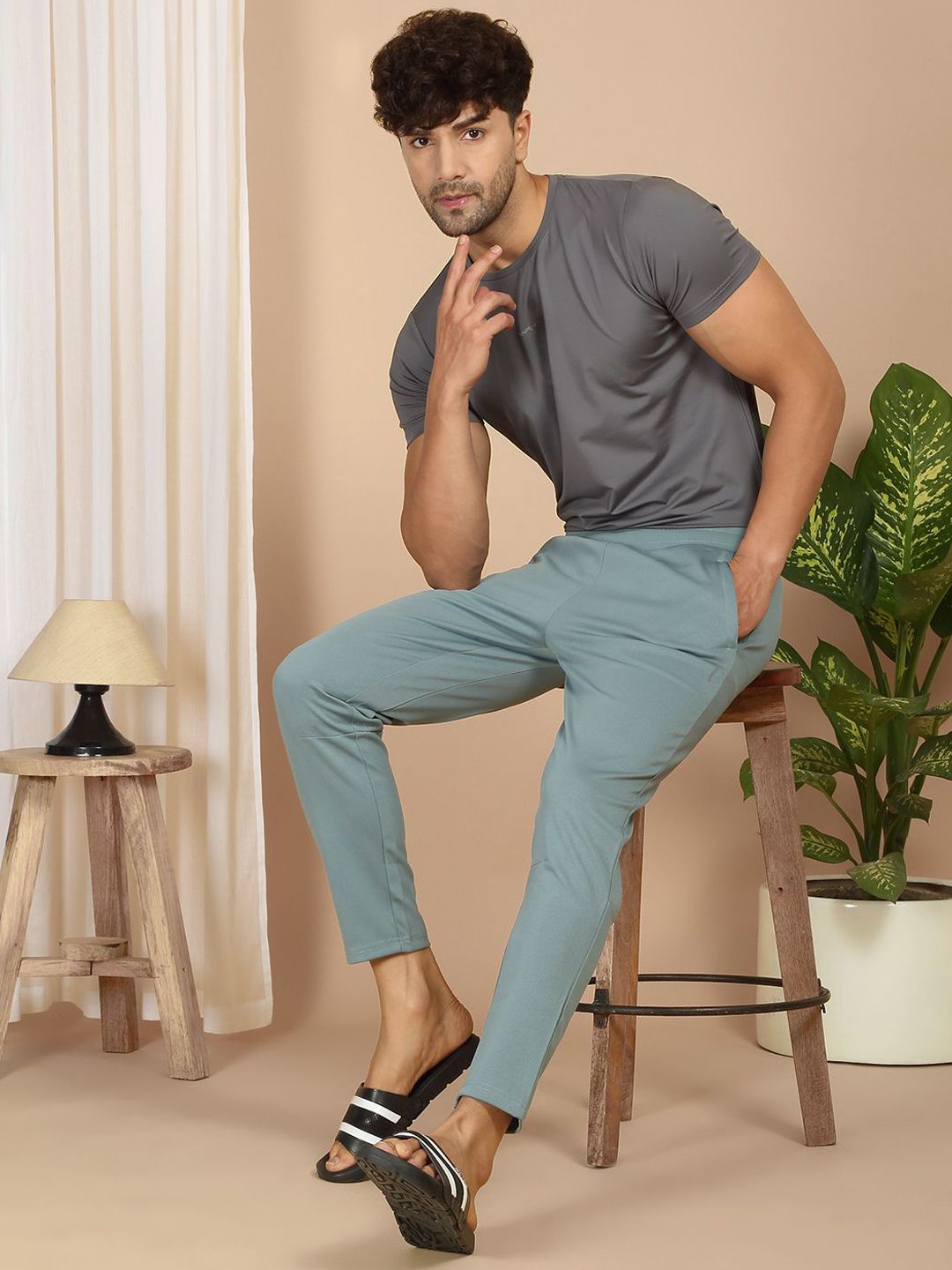 Sweet Dreams Men Mid-Rise Lounge pant