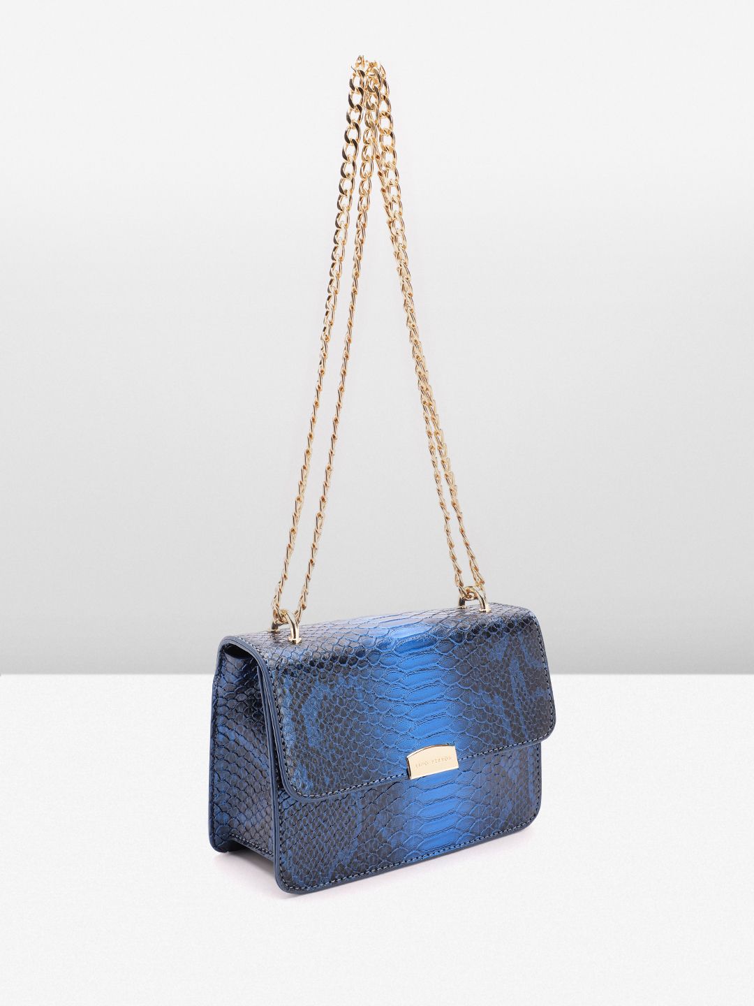 Lino Perros Textured Structured Shoulder Bag