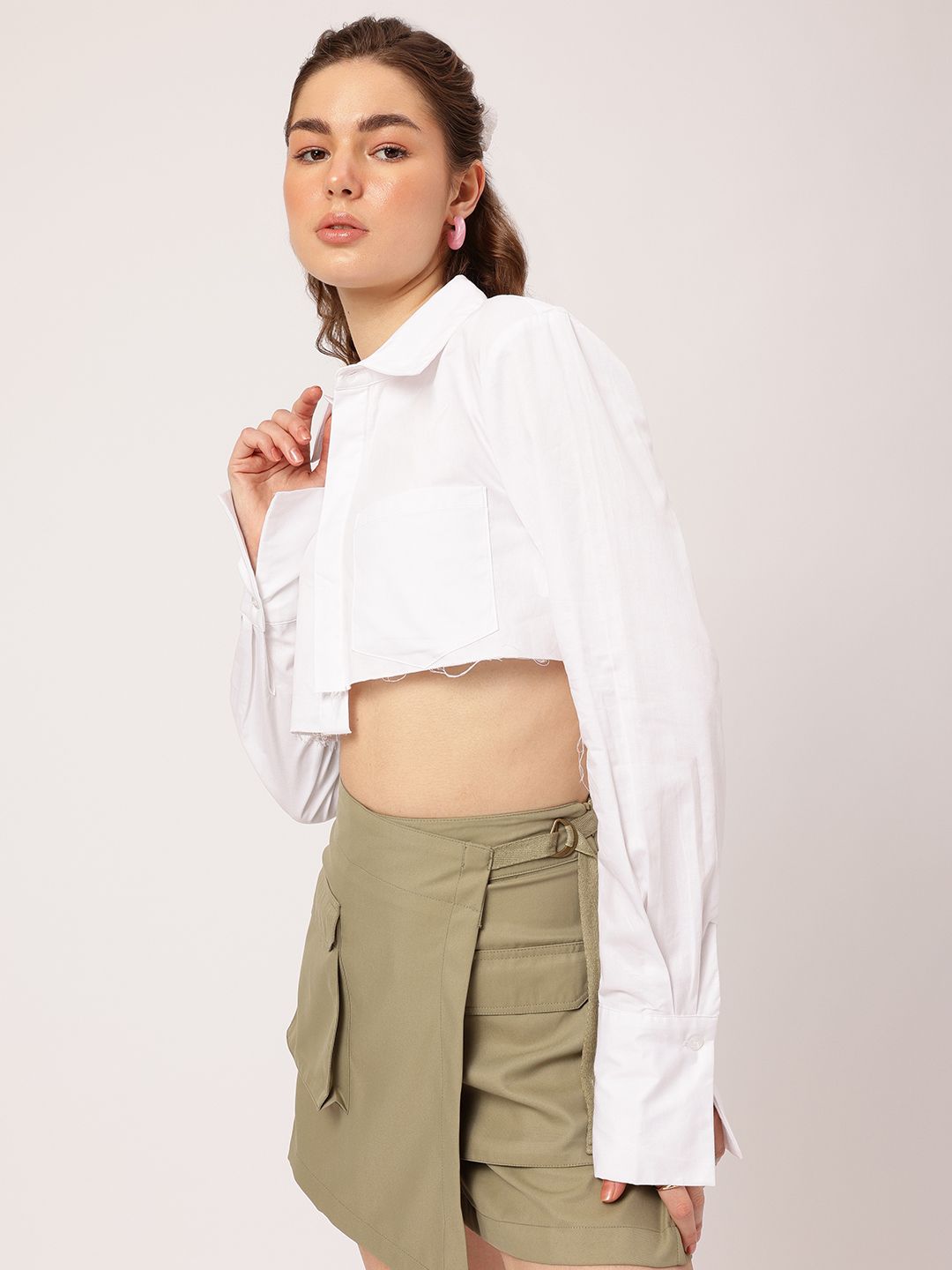 DressBerry Classic Fever Crop Shirt
