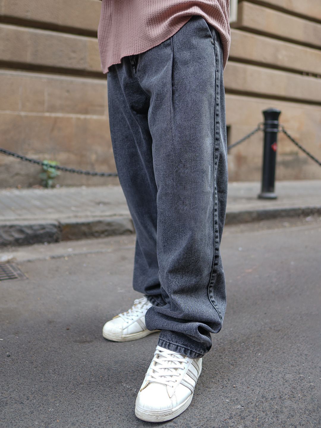 Powerlook Men Baggy Fit Cotton Jeans