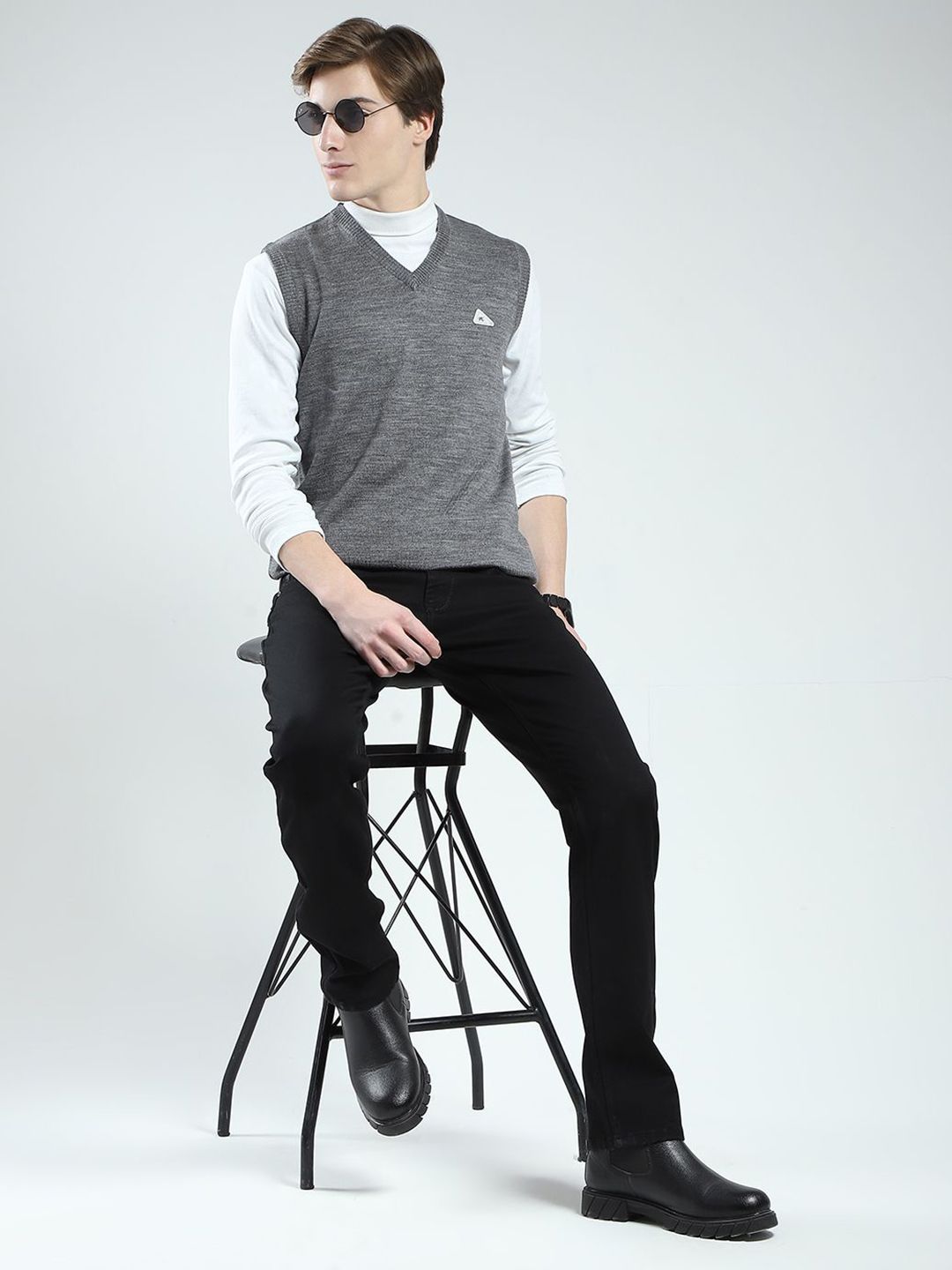 Monte Carlo Men Woollen Sweater Vest